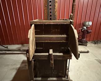 Antique 1900 Little Giant Paper Press! Alma, MI. 