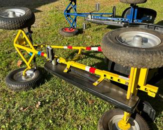 A pair of GREAT 2007 pedal cars! (There is a 3rd one for parts!)