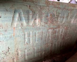 54" X 35" Vintage Metal Purina Health Products Sign! 