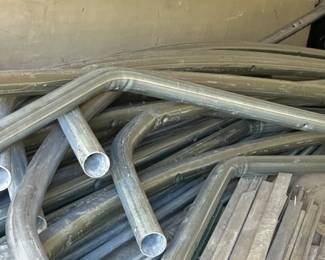 This is a greenhouse waiting to be assembled! 