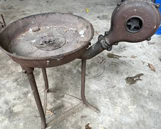 Outstanding Antique Buffalo Forge With Crank Bellow! WORKS PERFECTLY! 