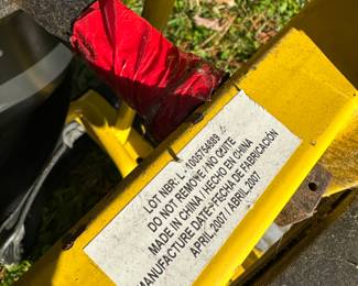 A pair of GREAT 2007 pedal cars! (There is a 3rd one for parts!)