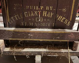 Antique 1900 Little Giant Paper Press! Alma, MI.
