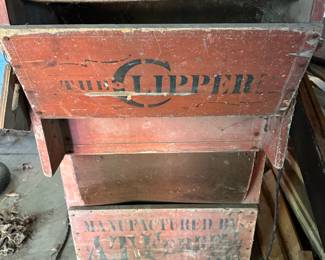 The Clipper Antique Grain and Seed Cleaner! 