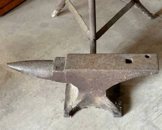 Antique Vintage Coal Forge! WORKS PERFECTLY! Antique Vintage Blacksmith Anvil! 