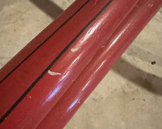 This is the Buggy Shaft for the FANTASTIC early 20th Century Dr’s Buggy! This piece is in NEAR MINT condition! It has been completely restored!