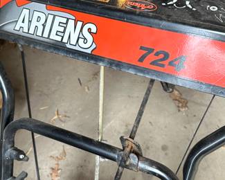 A great snowblower! May not be the prettiest of items, but it works great!