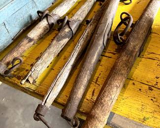 Antique Draft Horse Eveners! 