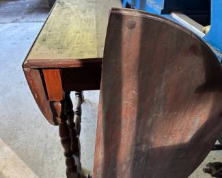 Antique Drop Leaf Table! Needs some love!  