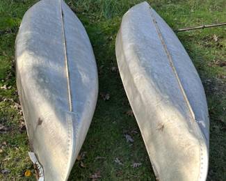 A Pair of Browning Marine aluminum canoes!