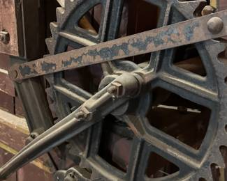 Antique 1900 Little Giant Paper Press! Alma, MI.