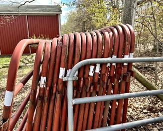 EXCELLENT Fencing! Enough for a horse corral! 18 sections - nearly 200 feet!