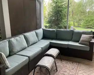 Outdoor Wicker Sectional
