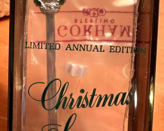 Gotham Silver Christmas Spoon! MIOB!