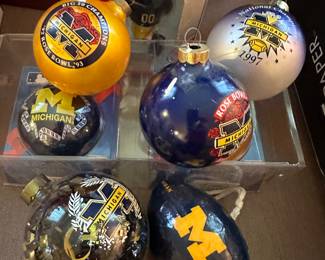 The Christmas Department is coming along nicely! There are MANY collections throughout! LETS GO BLUE! Football is 10 and 0 as I write this! 👍🏻