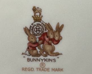 Vintage Royal Doulton Bunnykins 3-Piece Child's Set! Plate, Bowl and Mug! Unpacked from the original box today! SUPERB MINT CONDITION!