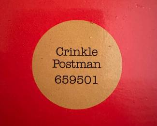 A Large collection of CRINKLE CLAUS Figurines! All MINT IN THEIR ORIGINAL BOXES!