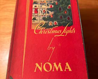 Here is yet another - ANOTHER example of the fantastic Vintage Christmas at this sale! FOUR Boxes of NOMA Safety Plug Christmas Lights! These too are in EXCELLENT CONDITION!