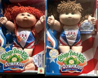 Here are a couple of VINTAGE MINT IN THE ORIGINAL PACKAGE CABBAGE PATCH KIDS!
