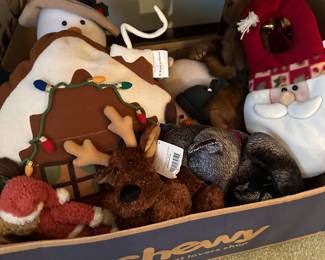 The Christmas Department is coming along nicely! There are MANY collections throughout! Lots of Large Christmas Plush!