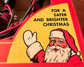 Here is yet another - ANOTHER example of the fantastic Vintage Christmas at this sale! FOUR Boxes of NOMA Safety Plug Christmas Lights! These too are in EXCELLENT CONDITION!