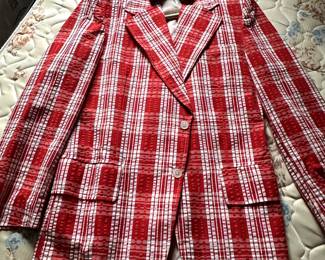 I just LOVE this Sears Sucker Mens Jacket and Bowtie! It is crisp and in perfect condition!