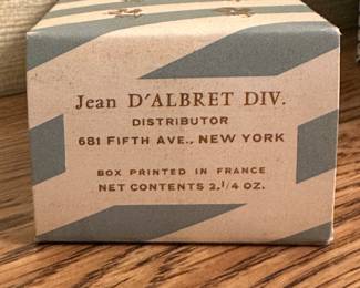 A Vintage bottle of Atomizer Casaque Eau de Parfume by Jean D'albret!