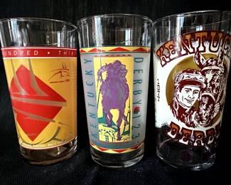 Kentucky Derby Glasses. This is a series of singles!