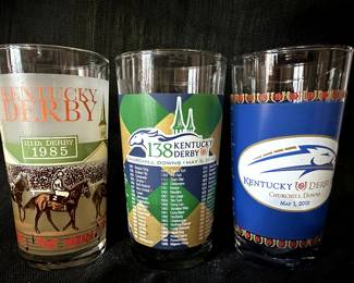 Kentucky Derby Glasses. This is a series of singles!