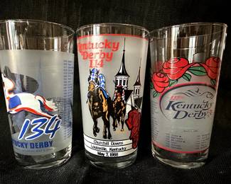 Kentucky Derby Glasses. This is a series of singles!