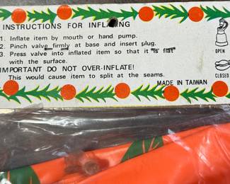 A TRIO of Vintage Inflatable Beech Balls from Florida! MINT IN THE ORIGINAL UNOPENED PACKAGES!