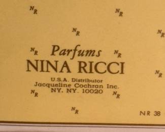 A Vintage bottle of L' Air du Temps Eau de Toilette by Nina Ricci!