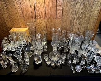 Lovely Clear Glass! Every possible iteration of glass is here! Make sure you look through the close up pics!