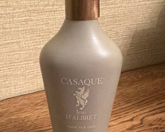 A Vintage bottle of Atomizer Casaque Eau de Parfume by Jean D'albret!