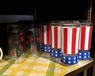 Just another cupboard full of MCM Glasses! We haven't checked all of them yet, but so far most are Libby or Federal!