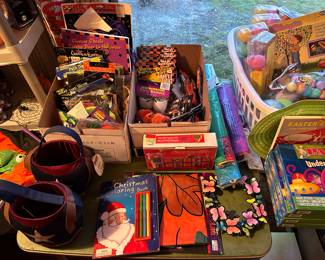 Another close up view of the Easter/Halloween items!