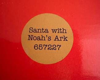 A Large collection of CRINKLE CLAUS Figurines! All MINT IN THEIR ORIGINAL BOXES!