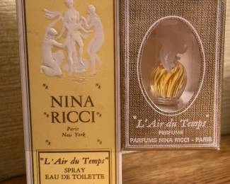 A Vintage bottle of L' Air du Temps SPRAY Eau de Toilette by Nina Ricci!