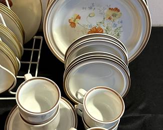 Service for Six! Colonial Stoneware!
