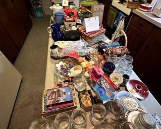 Just shot off the menagerie of garage items!