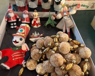 The Christmas Department is coming along nicely! There are MANY collections throughout! More vintage Christmas!