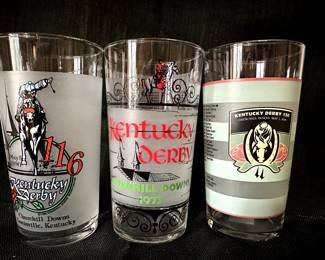 Kentucky Derby Glasses. This is a series of singles!