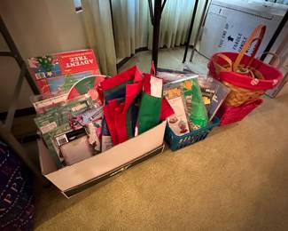 The Christmas Department is coming along nicely! There are MANY collections throughout! Random assortment of items from Advent Calendars to Christmas Flags, and craft kits etc...