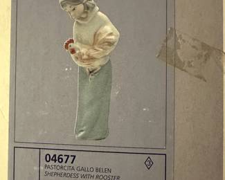 This is a beautiful example of the tons of Lladro figurines! MOST are MINT in their original boxes!
