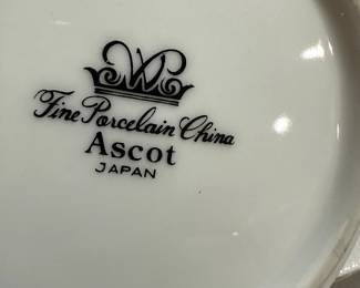 The top set with the platter are Christopher Stuart and the bottom set are Ascot from Japan!