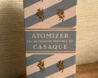 A Vintage bottle of Atomizer Casaque Eau de Parfume by Jean D'albret!