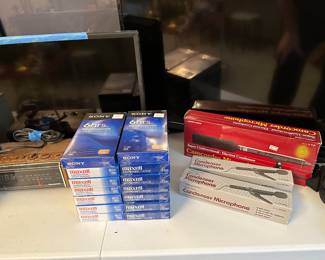 VHS Tapes! New, sealed!