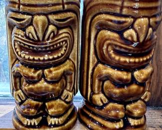 A pair of Tiki Mugs!