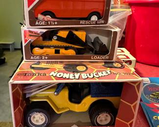 Vintage Tonka Toys anyone? (BTW the price is NOT our price! That was on it when we found it! 😉