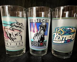 Kentucky Derby Glasses. This is a series of singles!